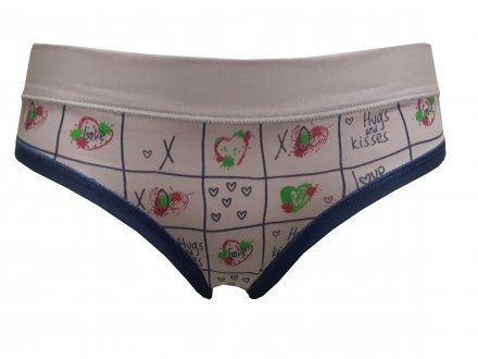Lovelygirl dámské kalhotky Piškvorky 5673 růžové